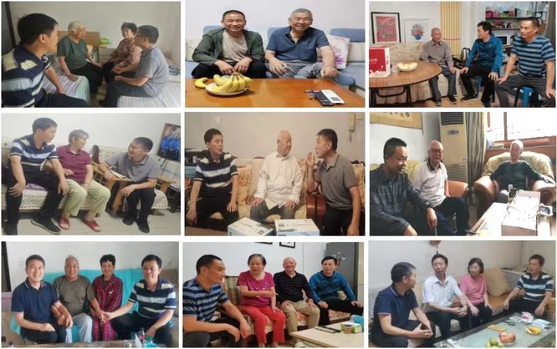 走访慰问  传递关怀—离退休处党委组织看望退休党员干部