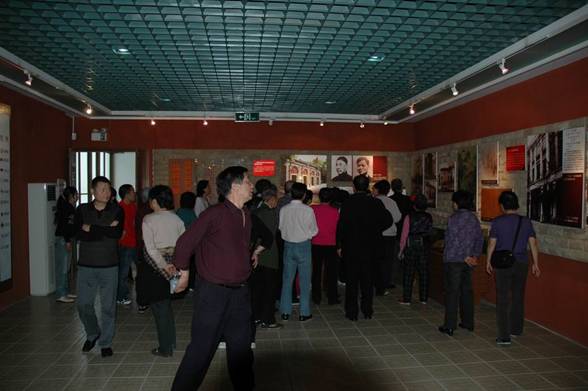 学习实践科学发展观 离退处考察调研